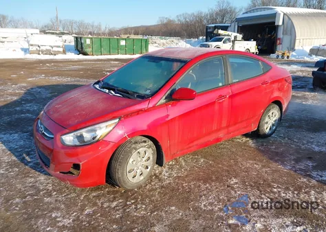 2017 Hyundai Accent Se из США, поврежденный, VIN KMHCT4AE6HU334328